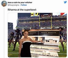 Image result for Rihanna Super Bowl Meme