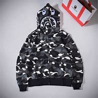 Image result for White ND Black Galaxy BAPE Zip Up