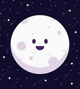 Image result for Space with Moon Background. Cartoon