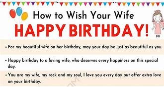 Image result for Funny Birthday Wish for Wife