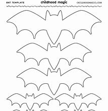 Image result for Bat Patterns Printable