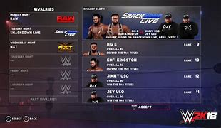 Image result for WWE 2K18 Xbox One Rostter