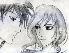 Image result for Anime Boy and Girl Skwtch Drawing