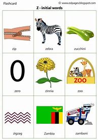 Image result for Z Words for Kids