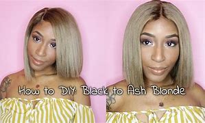 Image result for Ash Blonde Hair Color On Black Women