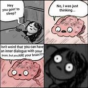 Image result for Brain Girl Sleep Meme