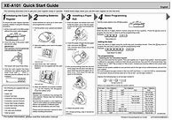 Image result for Sharp XE A107 Quick Start
