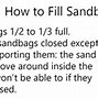 Image result for Flood Control Using Sand Bags