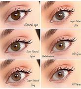 Image result for Blue Contacts On Hazel Eyes