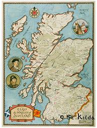 Image result for Clan Map of Scotland