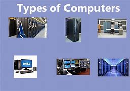 Image result for Different Kinds of Computers