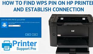 Image result for How to Find WPS PIN On HP Printer