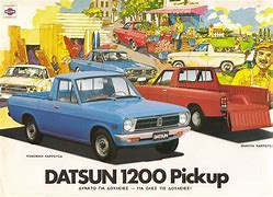 Image result for Datsun 1200 Deluxe