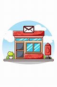 Image result for Cartoon of a Post Office