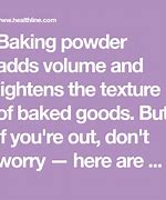 Image result for Baking Powder Substitute