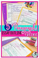 Image result for Expository Essay Outline Template