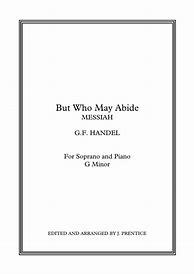 Image result for But Who May Abide Handel IMSLP
