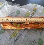 Image result for Subway Footlong 11 Inches