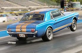 Image result for 66 Mustang Coupe Drag Car