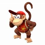 Image result for Diddy Kong in Star Circle PNG