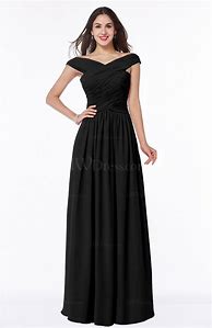 Image result for Black Bridesmaid Dresses Plus Size