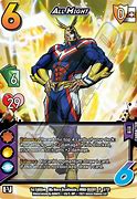 Image result for All Might Card