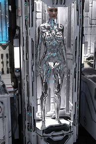 Image result for Silver Female Robot