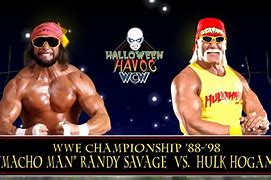 Image result for Hulk Hogan vs Macho Man