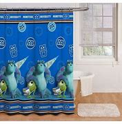 Image result for monster inc bath curtains