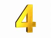 Image result for Transparent Gold Number 8