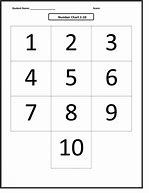 Image result for Free Printable Numbers 0 10