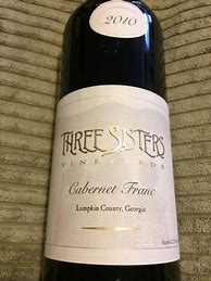 Image result for Three Sisters Cabernet Franc