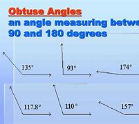 Image result for Angle Between 90 and 180 Degrees