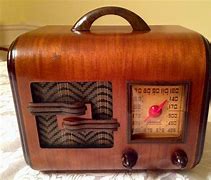Image result for Vintage TV Radio
