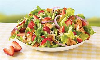 Image result for Wendy's Strawberry Chicken Salad