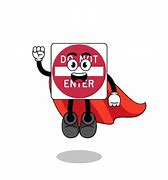 Image result for Do Not Enter Cartoon