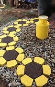 Image result for DIY Rubber Stepping Stones