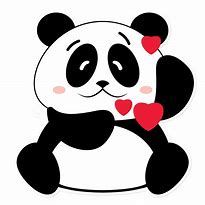 Image result for Panda Love Cartoon Sanam