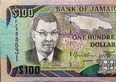 Image result for Jamaica 100 Dollar Bill