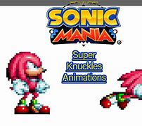 Image result for Super Knuckles Sonic Mania