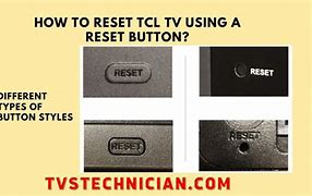 Image result for LG TV Reset Button