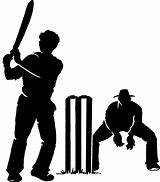 Image result for Photo of Cricket Bat Ball and Wicket