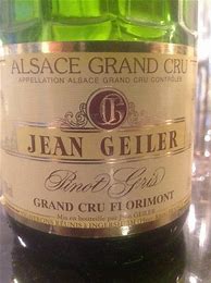 Image result for Jean Geiler Pinot Gris Florimont