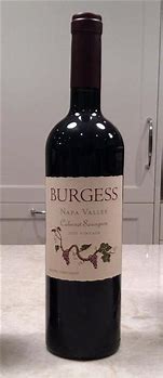 Image result for Burgess+Cabernet+Sauvignon+Napa+Valley