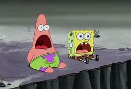 Image result for Spongebob and Patrick Suprised Meme