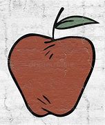 Image result for Apple On Book Drawing