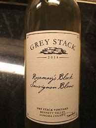 Image result for Grey Stack Sauvignon Blanc Rosemary's Block Dry Stack
