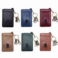 Image result for Credit Card Holder with Key Ring