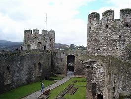 Image result for Conwy Castle Map