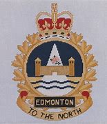 Image result for CFB Edmonton Crest Line Drawing
